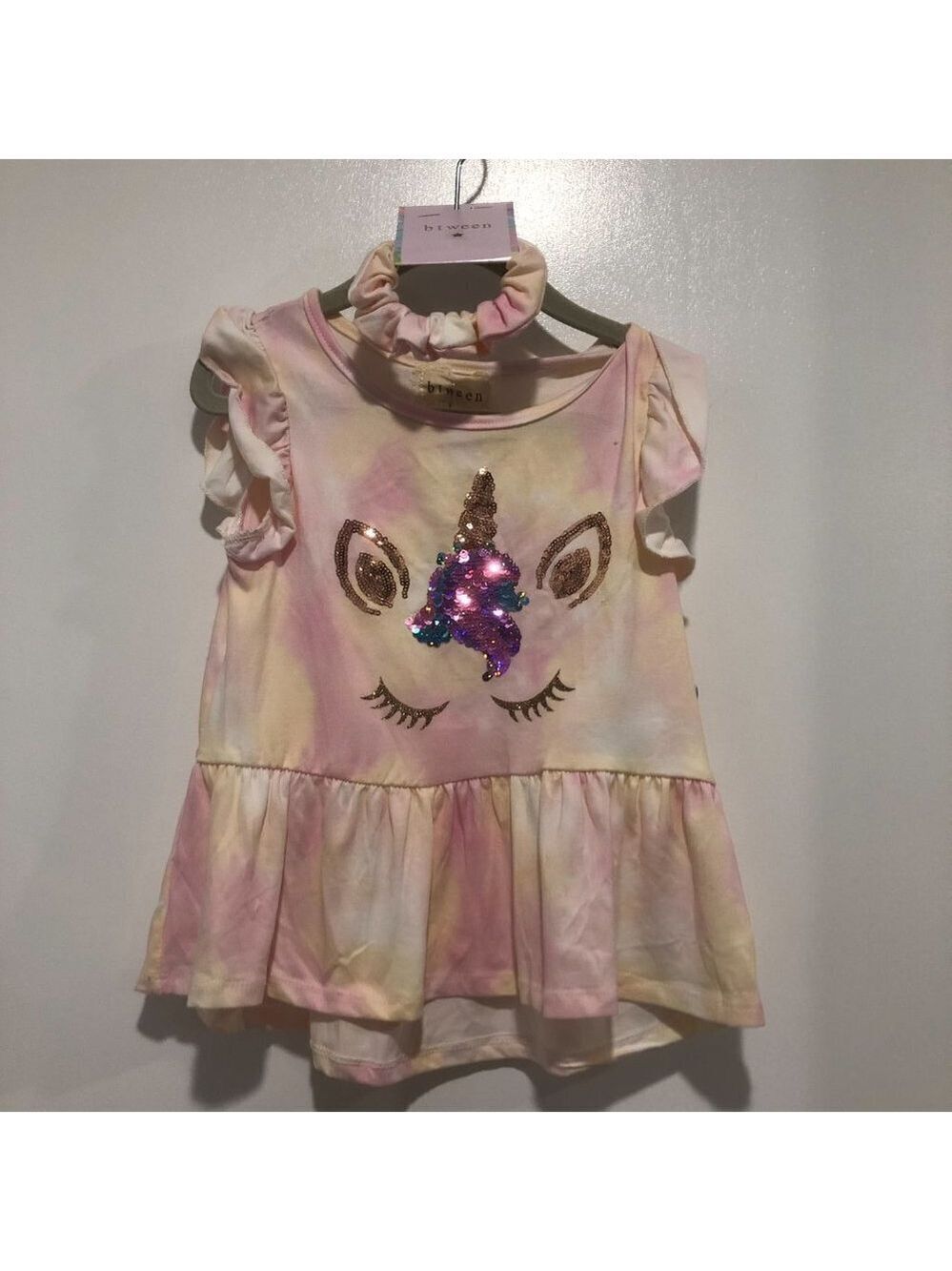 𝅺NWT Girls btween dress with bonus scrunchie size 4
